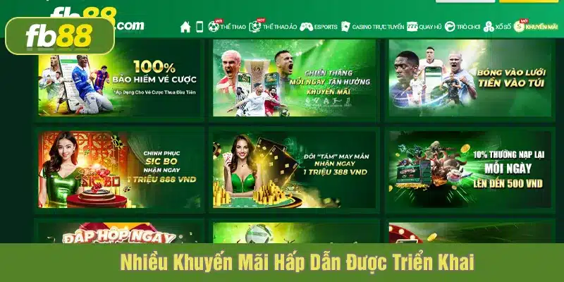 Nhiều khuyến mãi hấp dẫn được triển khai