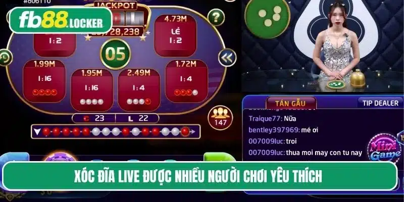 Công nghệ livestream xóc đĩa với hình ảnh, âm thanh rõ rét 
