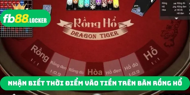 Nhận biết thời điểm vào tiền trên bàn rồng hổ